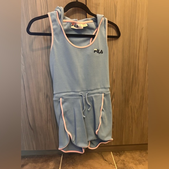 Vintage Fila Romper with Hood - Picture 1 of 6